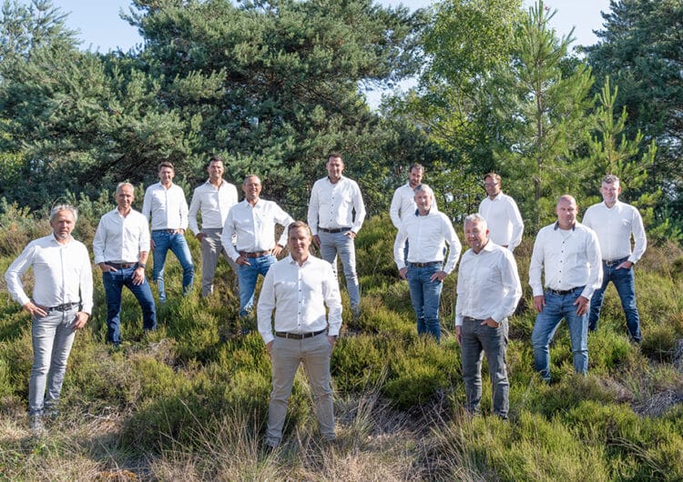 Vlnr Arie Jan de Ridder Jos Stoop Bas Veldhuizen Raymond Sli kopieren