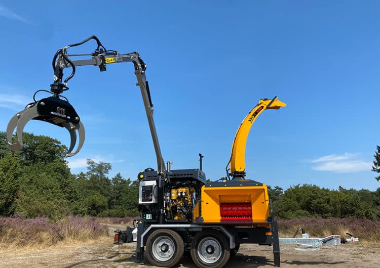 De E640 is compact en weegt 3500 kg maar heeft toch een vermoge kopieren