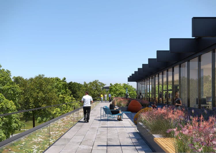 Artist impressie wandeltuin kopieren