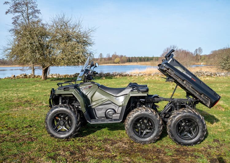 De Polaris Sportsman 6x6 voor het echt zware werk kopie