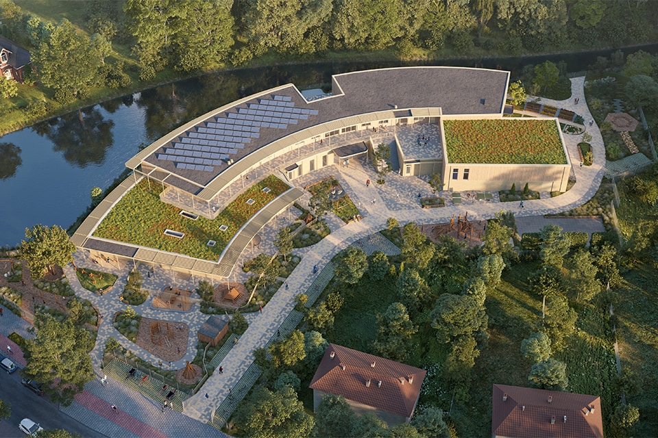 j2oArchitectuur MFAdeBeetsHeemstede visual vogelvlucht kopie