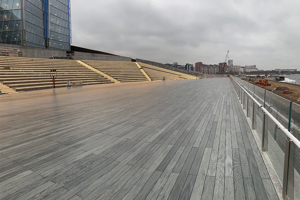 Bruggan MultiColorGray Лахта центр в Петербурге 3 kopie