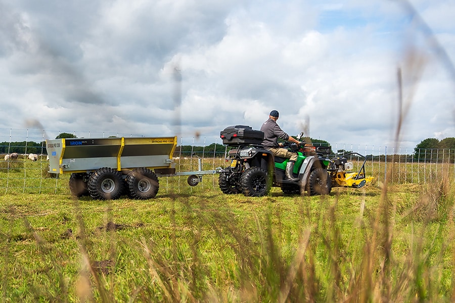 Maatwerk elektrische quad voor schaapherder 5