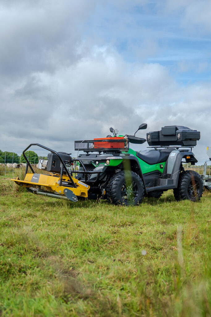 Maatwerk elektrische quad voor schaapherder 1