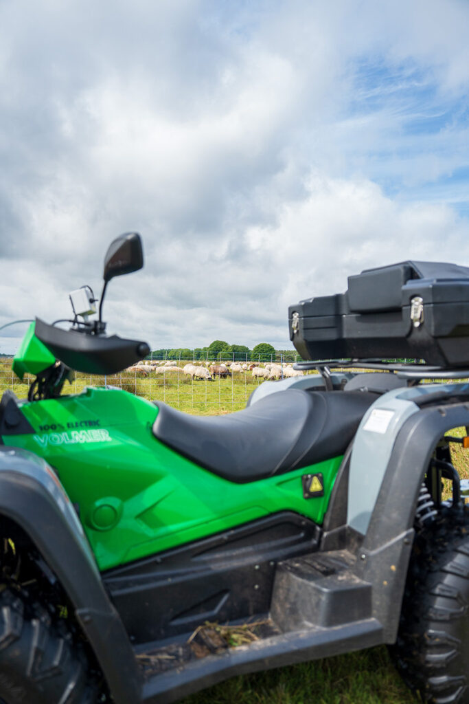 Maatwerk elektrische quad voor schaapherder 2