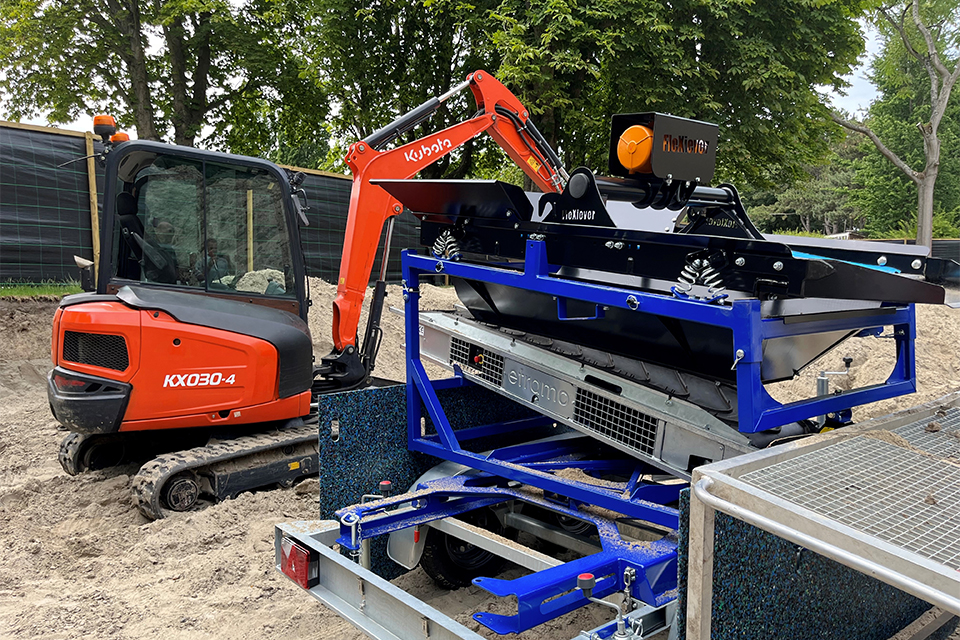 Mobiele zeefmachine levert groenprofessional winst op 1