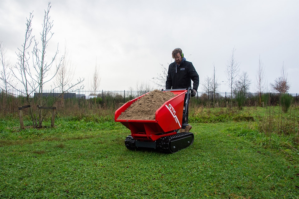 Rupsdumper óók inzetbaar alshoutversnipperaar en platte bak 3