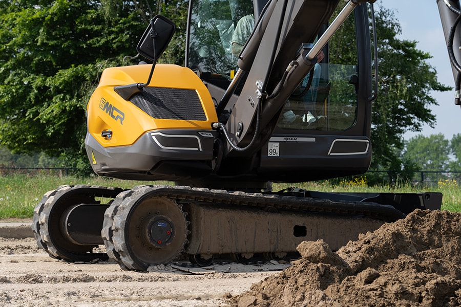 Midigraver en schranklader ineen 1