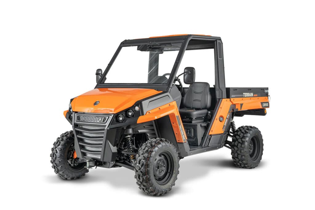 Twee nieuwe merken op de stand bij Van der Haeghe BV uit Geldermalsen tijdens Groene sector 2026. 1