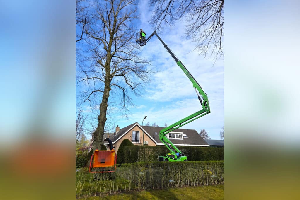 Van Ginkel Mechanisatie dealer van Leguan spinhoogwerkers 1