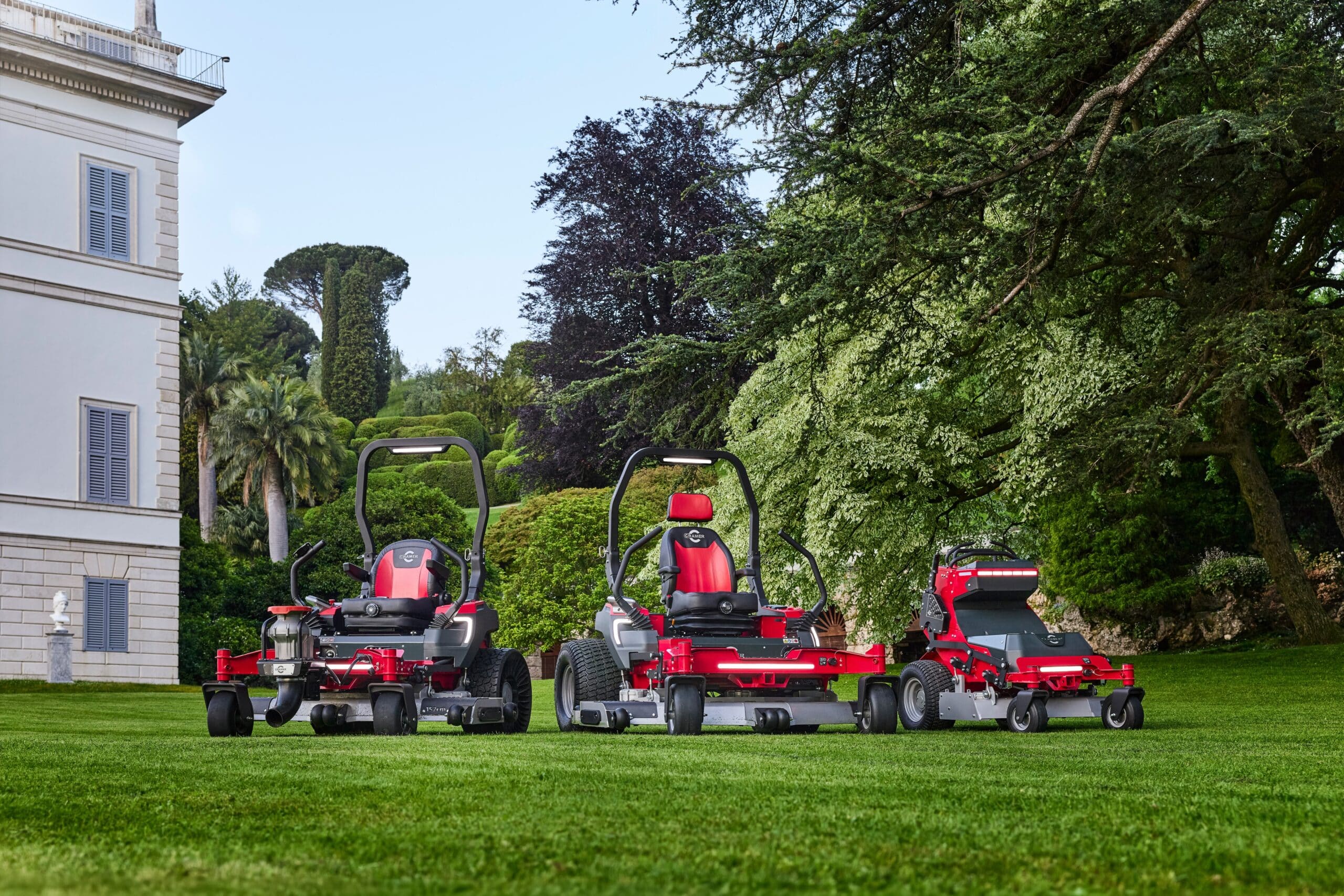 Cramer Optimus Z zero-turn maaiers: tot 100.000 m² maaien op één acculading  3