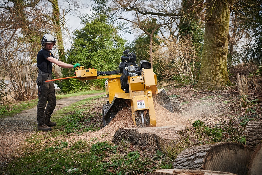 Uitbreiding met Rayco-stronkenfrezen 12