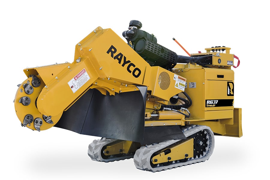 Uitbreiding met Rayco-stronkenfrezen 1