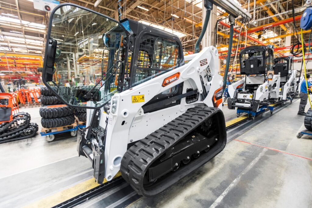 Bobcat start de productie van nieuwe T650 compacte rupslader 2